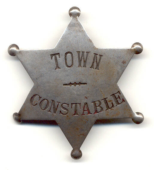 Town Constable Badge