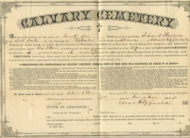 John O'Brien cemetery record