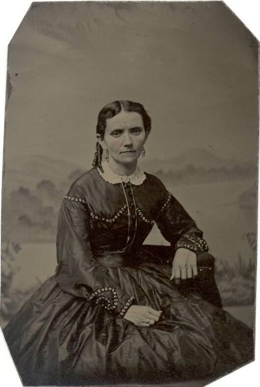 Spence family tintype