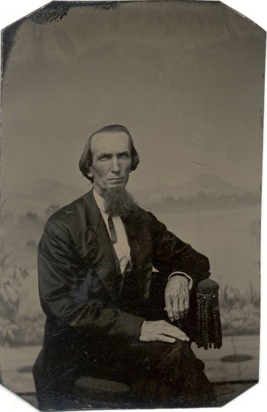 Spence family tintype