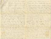 Spence Family Letter from Alex Spence
