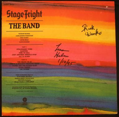 The Band album with Levon Helm and Cover