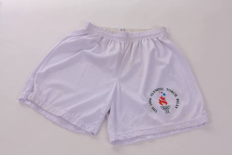 Willie Oates shorts - worn while carrying torch