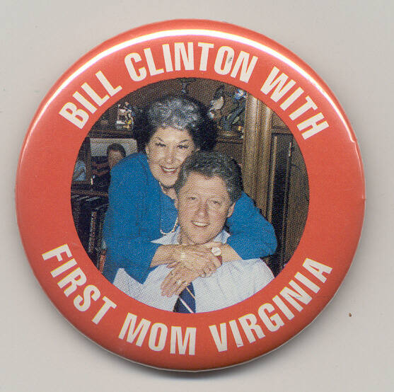 Clinton Presidential button