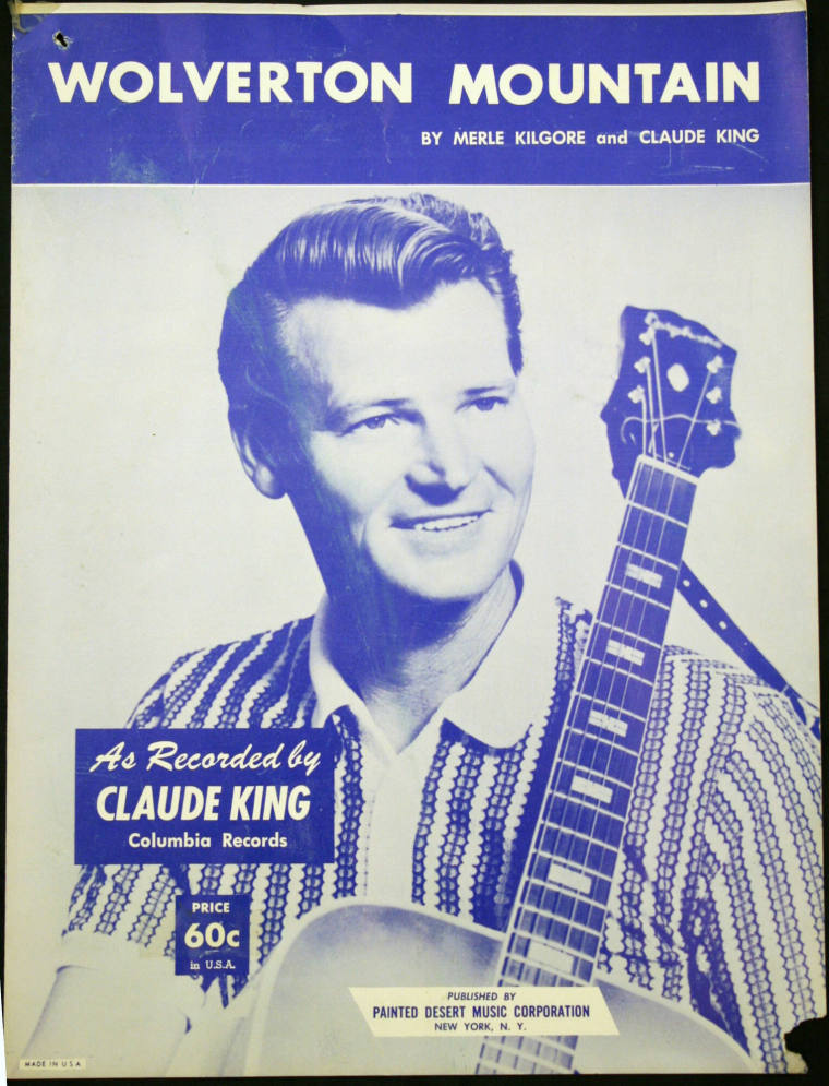 Claude King sheet music