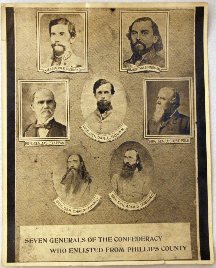 Reproduction photo of "Seven Generals of Conf."