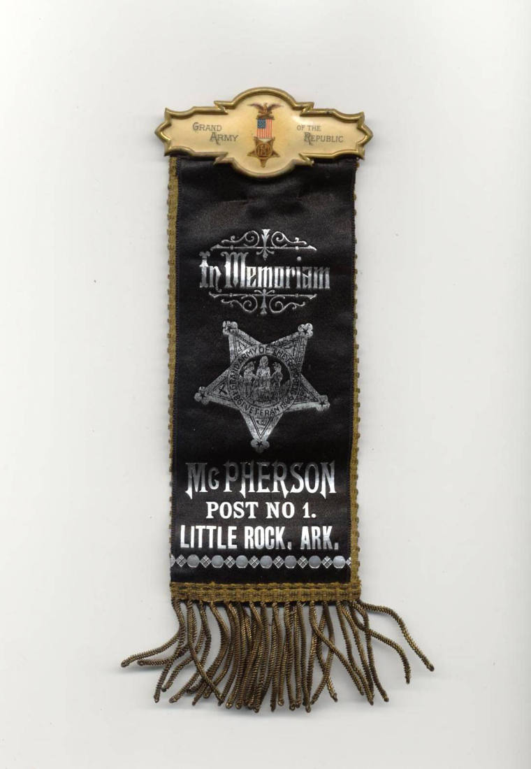 G.A.R. Memoriam ribbon & medal