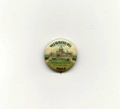 1904 World's Fair celluloid pinback