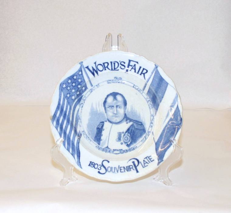 1904 World's Fair - plate