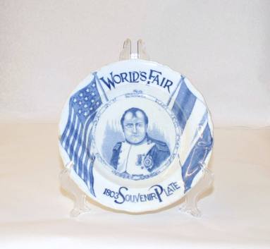 1904 World's Fair - plate