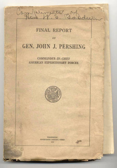 Final Report of Pershing