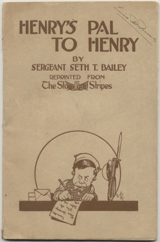 Book, "Henry's Pal to Henry"