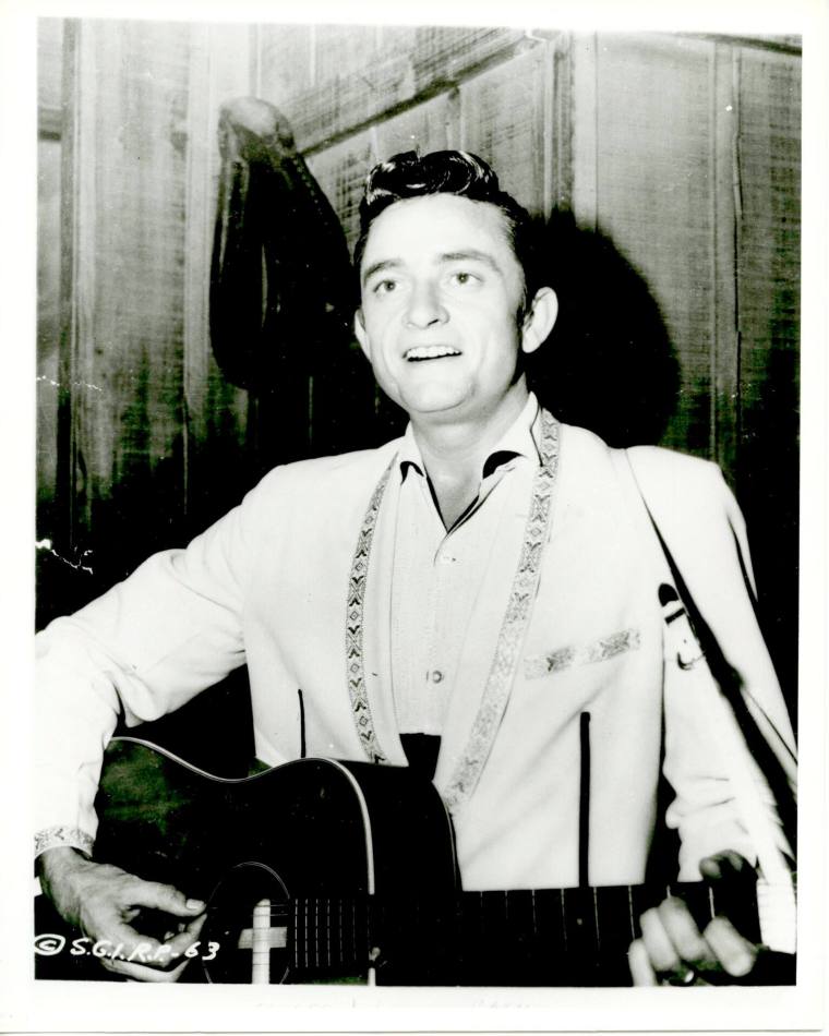 Photograph of Johnny Cash 