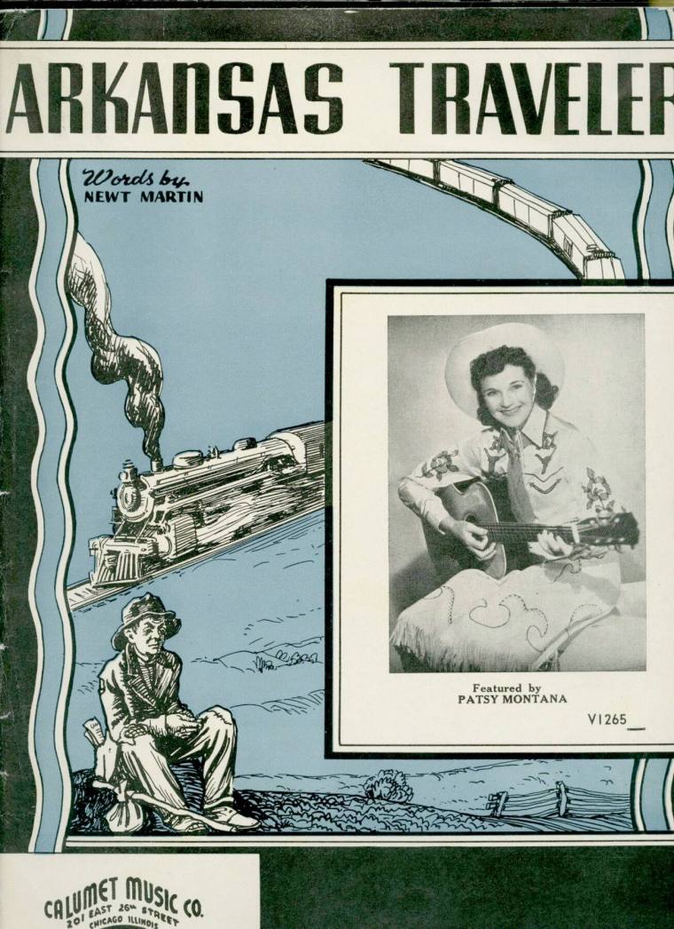 Patsy Montana "Arkansas Traveler" Sheet Music