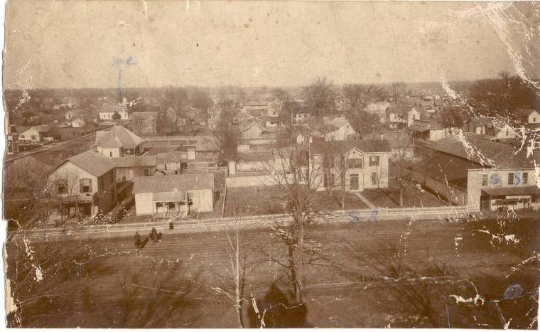 photo of Corning, Ark. from courthouse tower