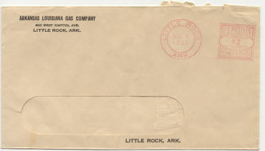 AR/LA Gas Co. envelope