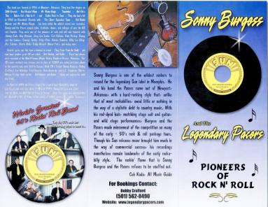 Sonny Burgess Brochure