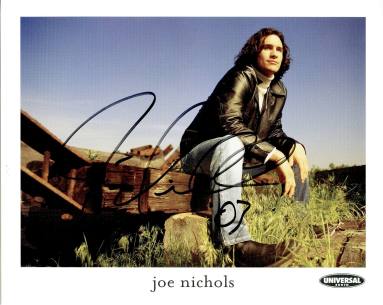 Autographed Joe Nichols Poster '03
