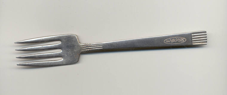 The Vapor's Club Silver Salad Forks