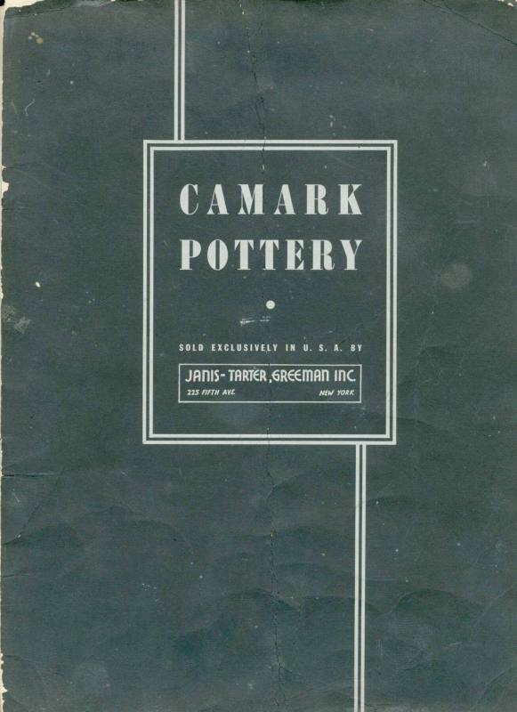 Camark Pottery Catalogue