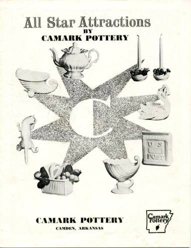 "All Star Attractions by Camark Pottery" catalogue