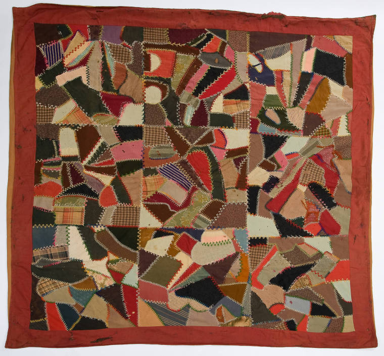 African American Quilt - crazy quilt