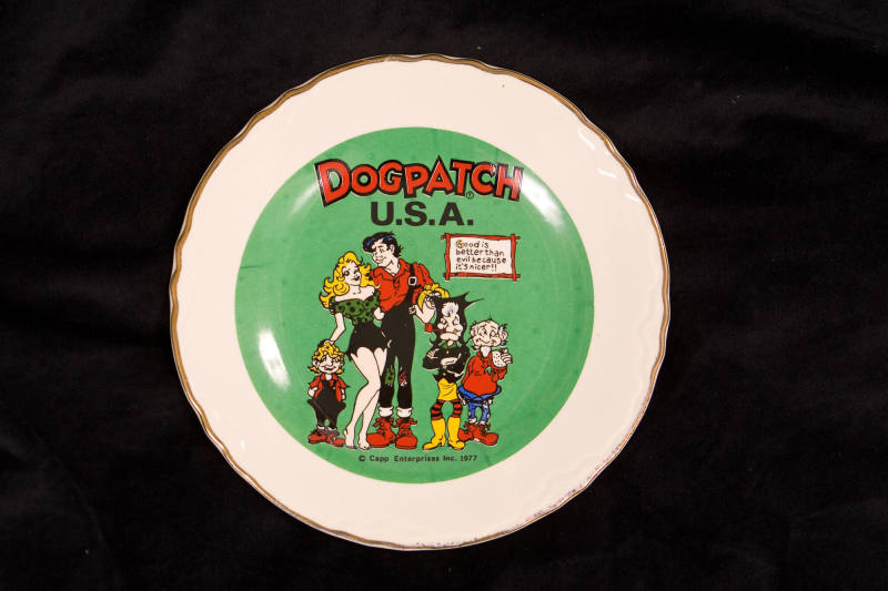 Dogpatch USA plate