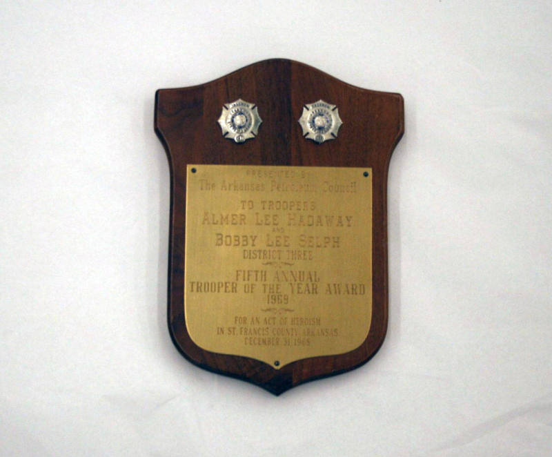 AR State Police Trooper of the Year Award