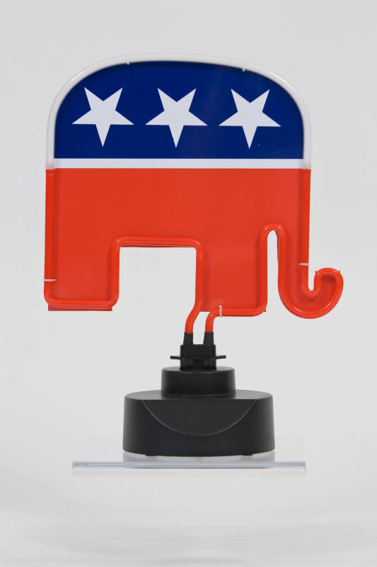 Republican Elephant Neon Sculpture Sign