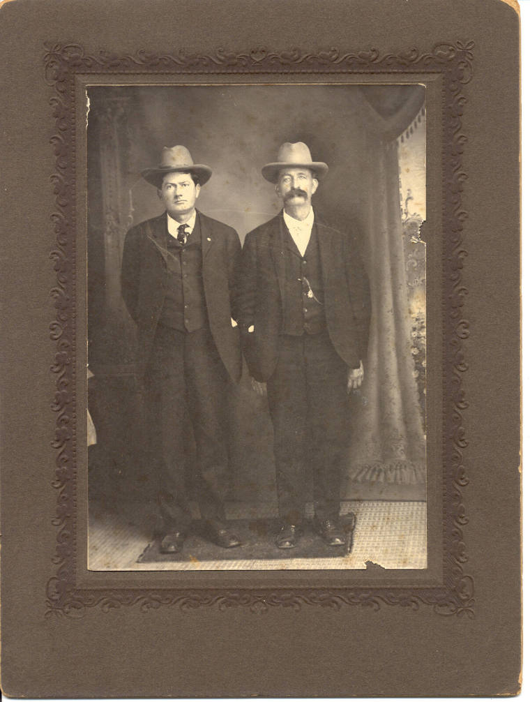 Photo of John Bradford & Unidentified Man