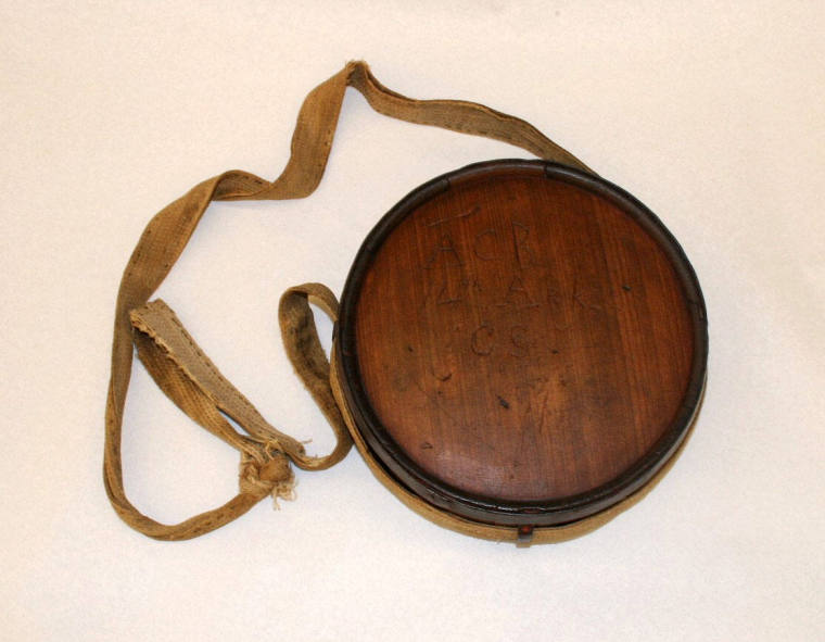 Confederate Cedar Wood Canteen