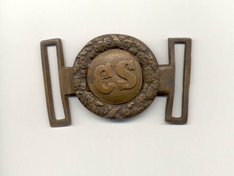 Confederate Belt Plate