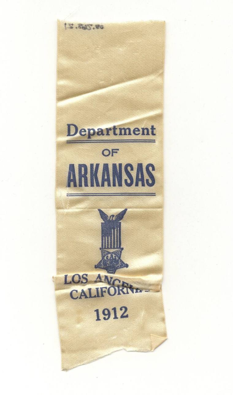 Grand Army of the Republic Reunion Ribbon