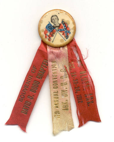 United Daughter's of the Confederacy Convention Ribbon