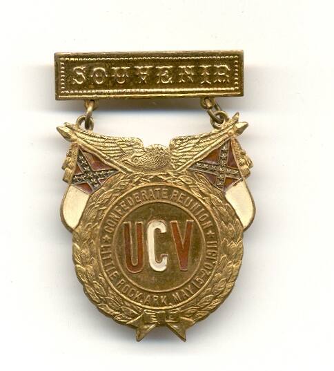 United Confederate Veterans Reunion Medallion