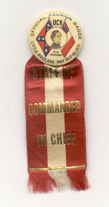 United Confederate Veterans Reunion Ribbon