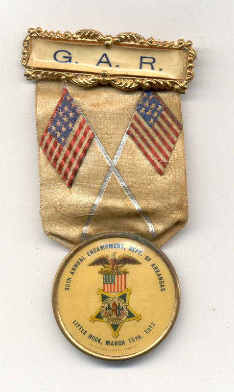 Grand Army of the Republic Reunion Badge