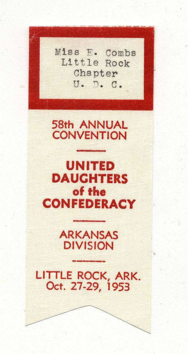 U.D.C. Convention Ribbon