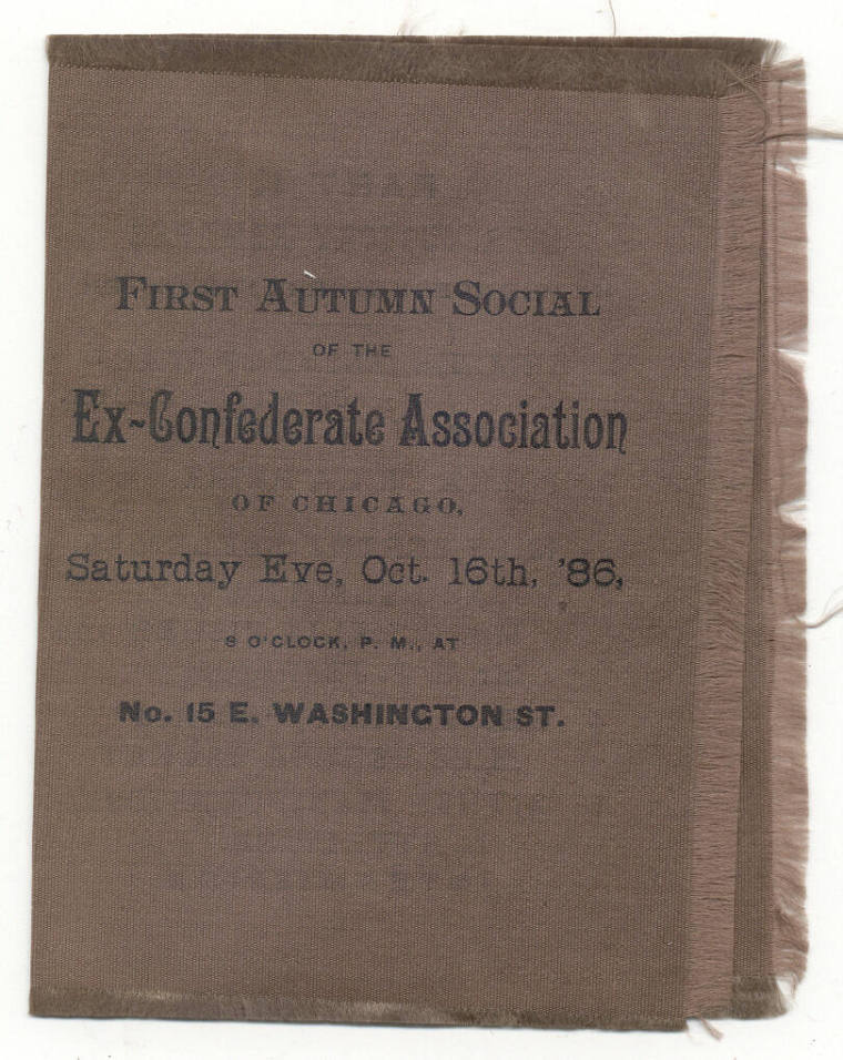 Ex-Confederate Association Ribbon Program