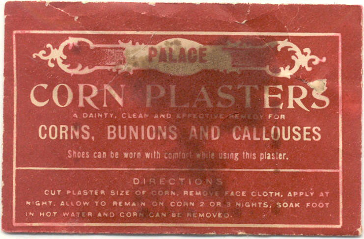 Envelope of Corn Plasters