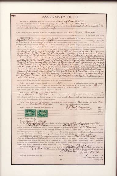 1919 Warranty Deed