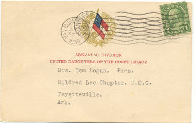 U.D.C. Postcard