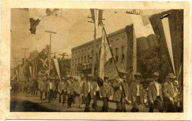 1911 U.C.V. Reunion postcard