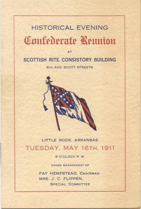 1911 U.C.V. Reunion Program