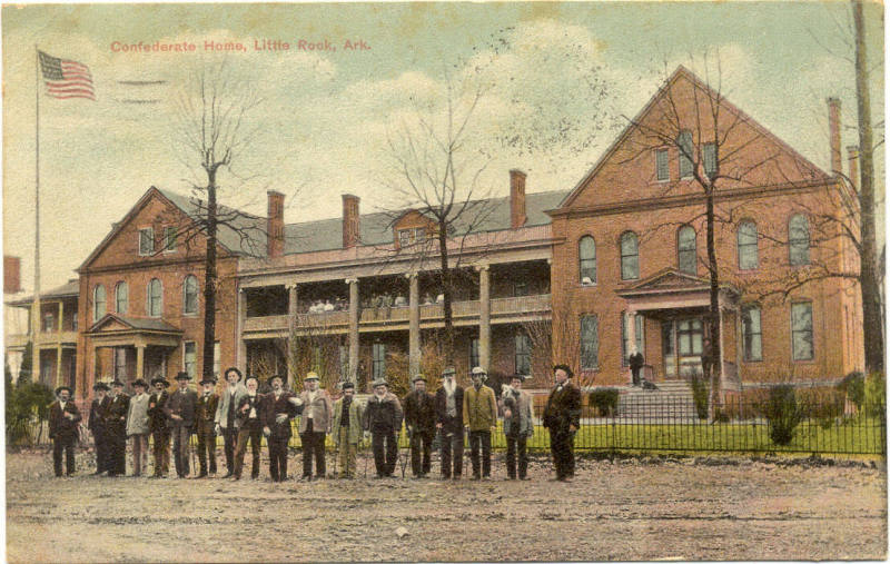 Confederate Soldiers Home Postcard