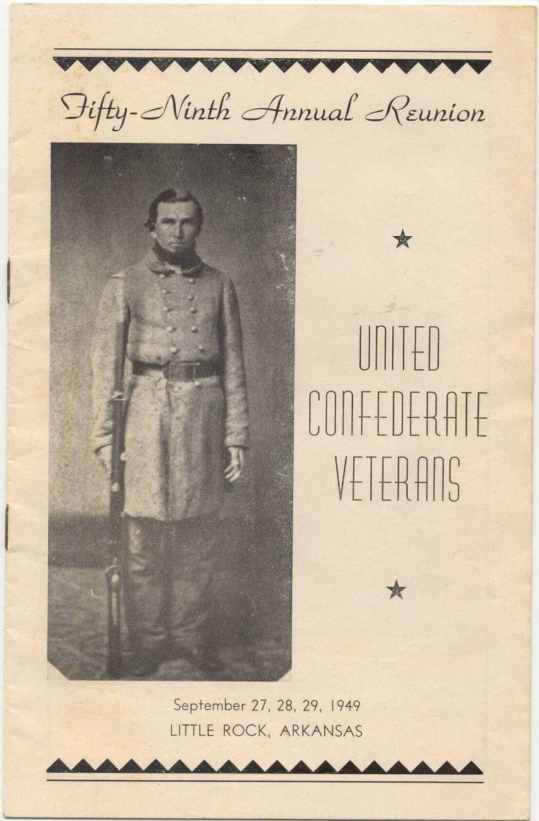 United Confederate Veterans Reunion Program