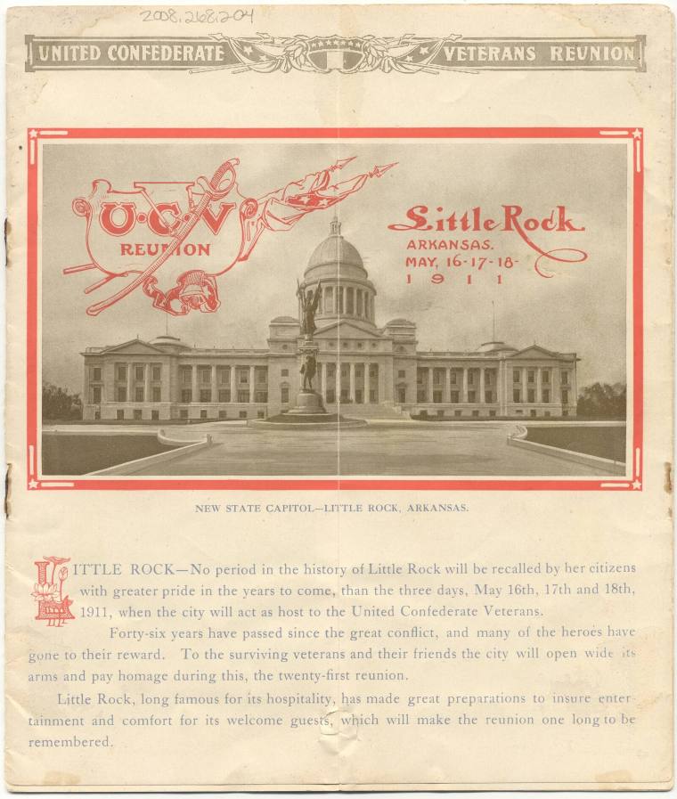 1911 U.C.V. Reunion Booklet