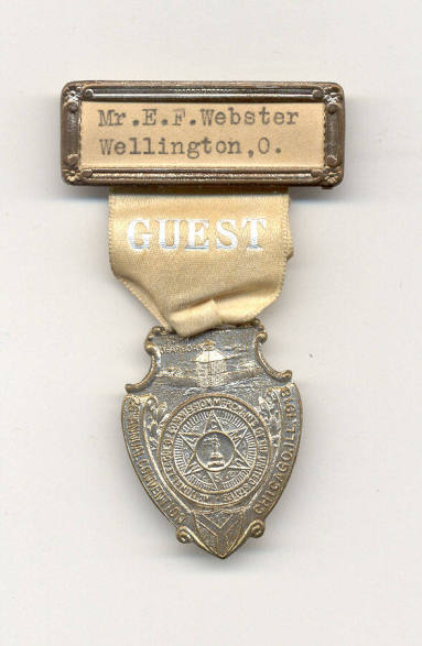 National League of Commission Merchants 26th Annual Convention Badge