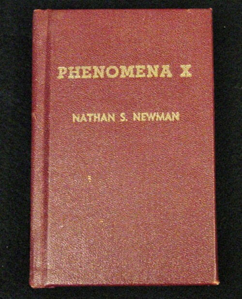 Gov. Faubus book - "Phenomena X"