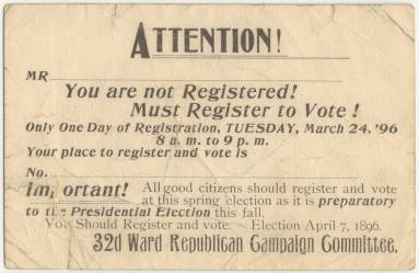 voter registration card